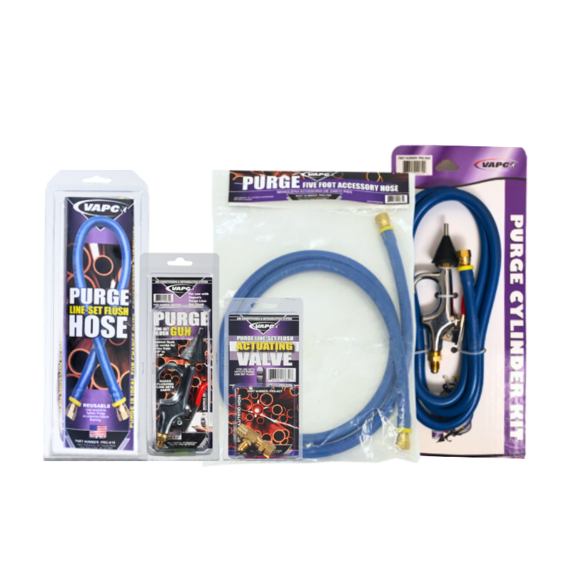 Purge Line Set Flush Accessories