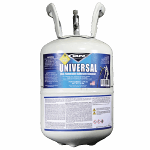 Universal Adhesive Remover cylinder for cleaning adhesive spraying systems