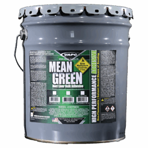 Mean Green Bulk high-performance adhesive in a pail for large-scale applications
