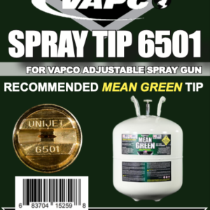 SPRAY TIP 6501 | RECOMMENDED FOR MEAN GREEN/MAGNA TACK