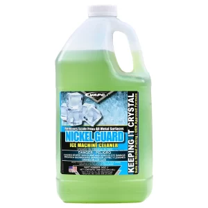 NICKEL GUARD is a powerful, non-foaming cleaner specifically formulated to safely and effectively remove limescale buildup from stainless steel and nickel-plated surfaces