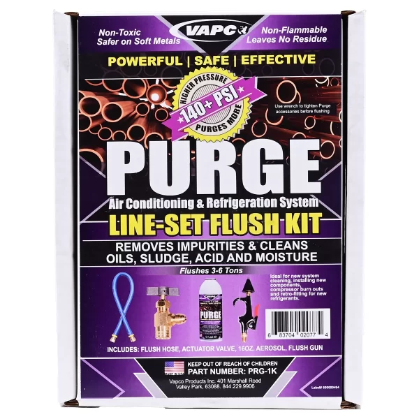 Vapco Purge flush kits
