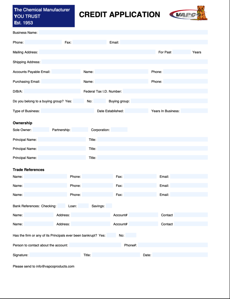 Vapco Credit app
