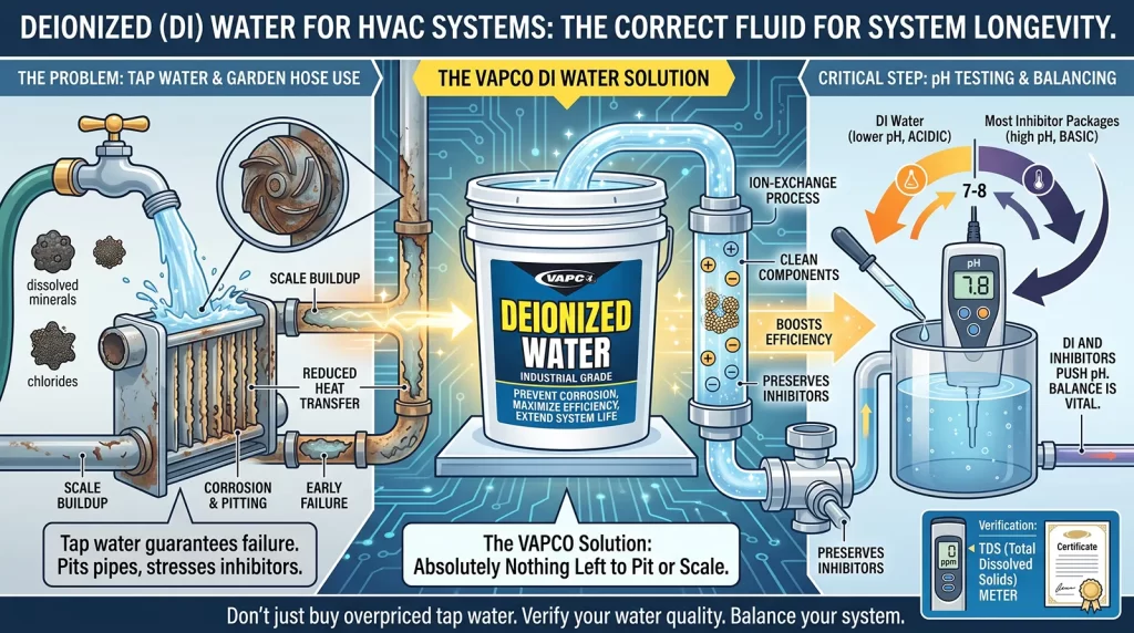Deionized Water infographic